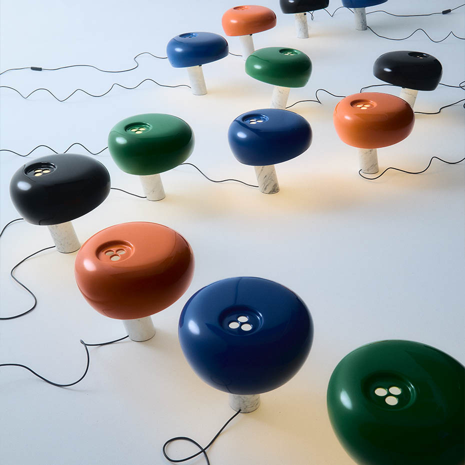 Snoopy Bordslampa Orange