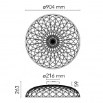 Skynest C Plafond Almond Skynest C Plafond Almond