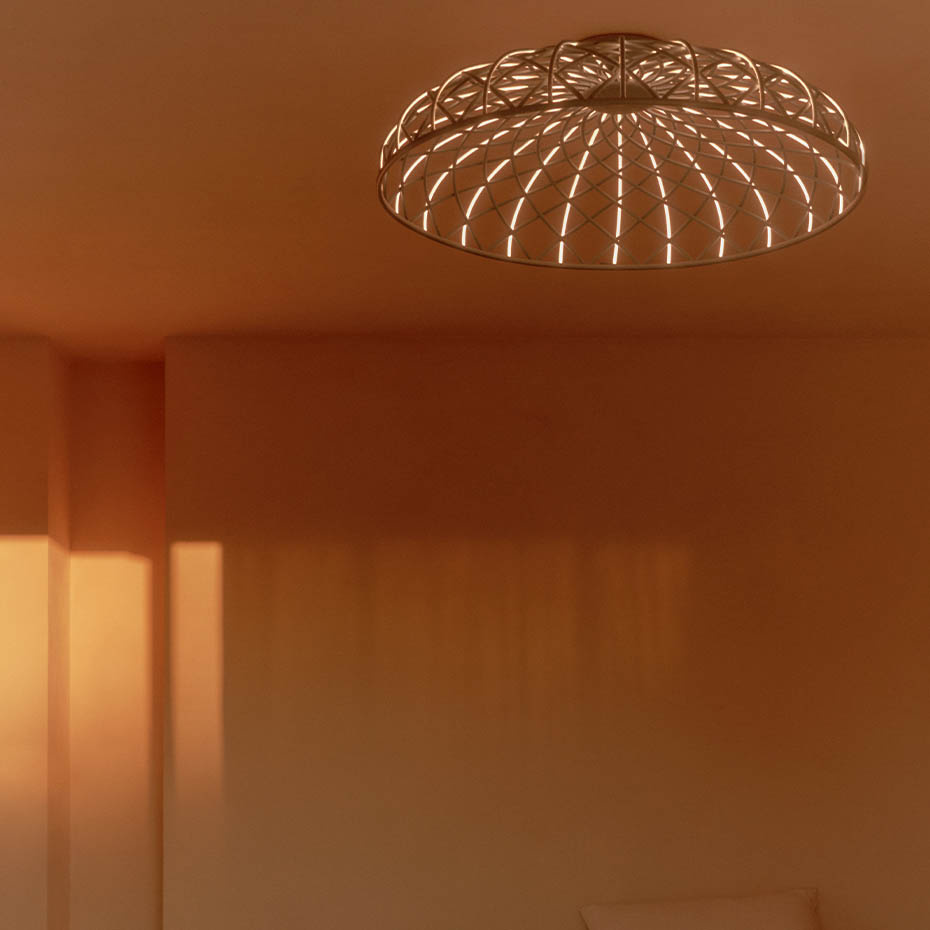 Skynest C Plafond Brick Red