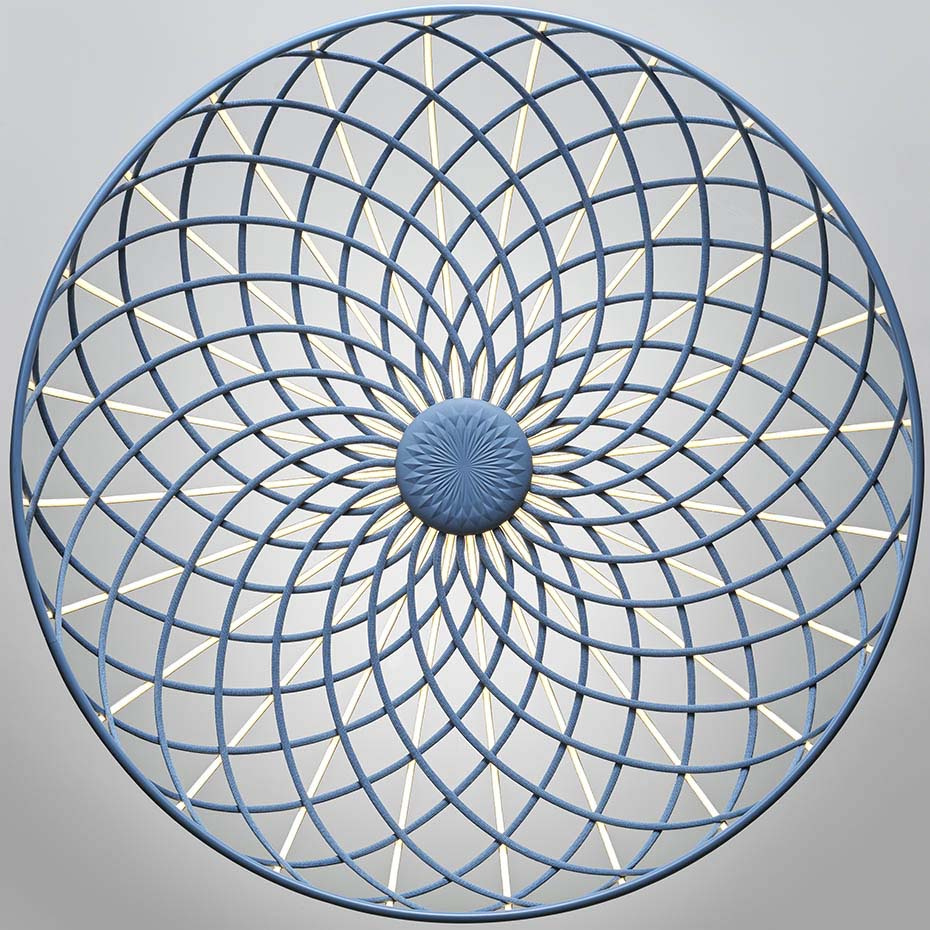 Skynest Motion Golvlampa Blue Tormaline