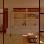 Skynest Motion Golvlampa Brick Red Skynest Motion Golvlampa Brick Red