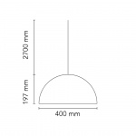 Skygarden Pendel Small Matt Black Skygarden Pendel Small Matt Black