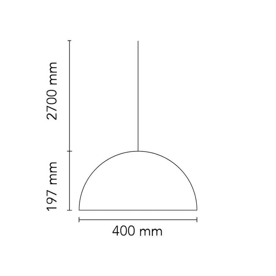 Skygarden Pendel Small Bronze