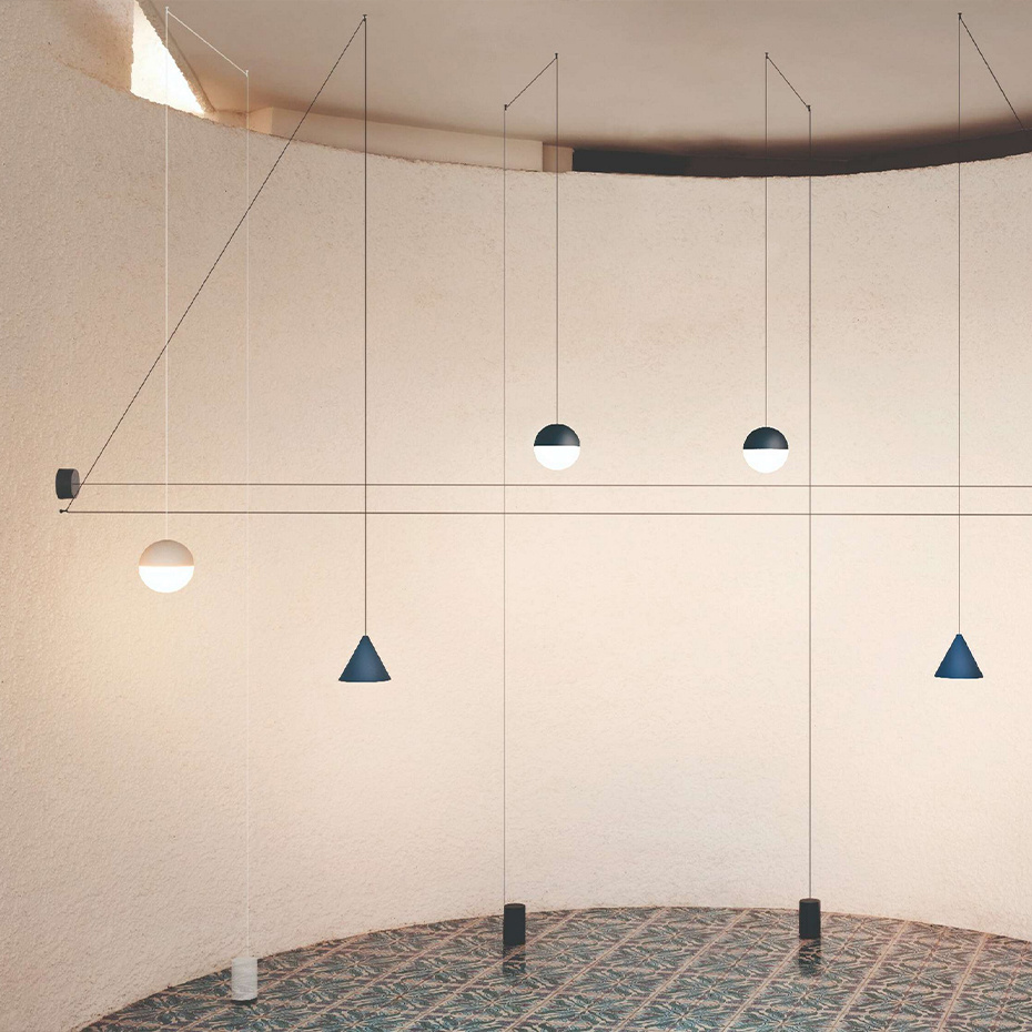 String Light Driver Golvströmbrytare Black