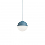 String Light Sphere Pendel 12 Meter Touch Dimmer Blue