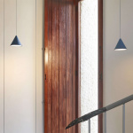 String Light Cone Pendel 12 Meter Touch Dimmer Blue String Light Cone Pendel 12 Meter Touch Dimmer Blue