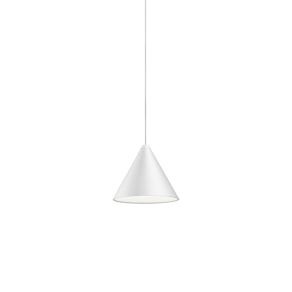 String Light Cone Pendel 12 Meter App Control White