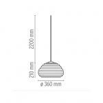 Splügen Bräu Pendel Aluminium Splügen Bräu Pendel Aluminium