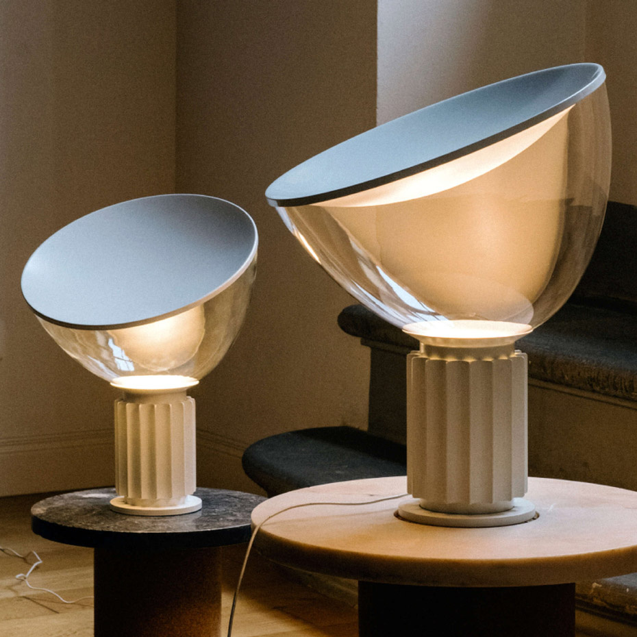 Taccia Bordslampa Matt White