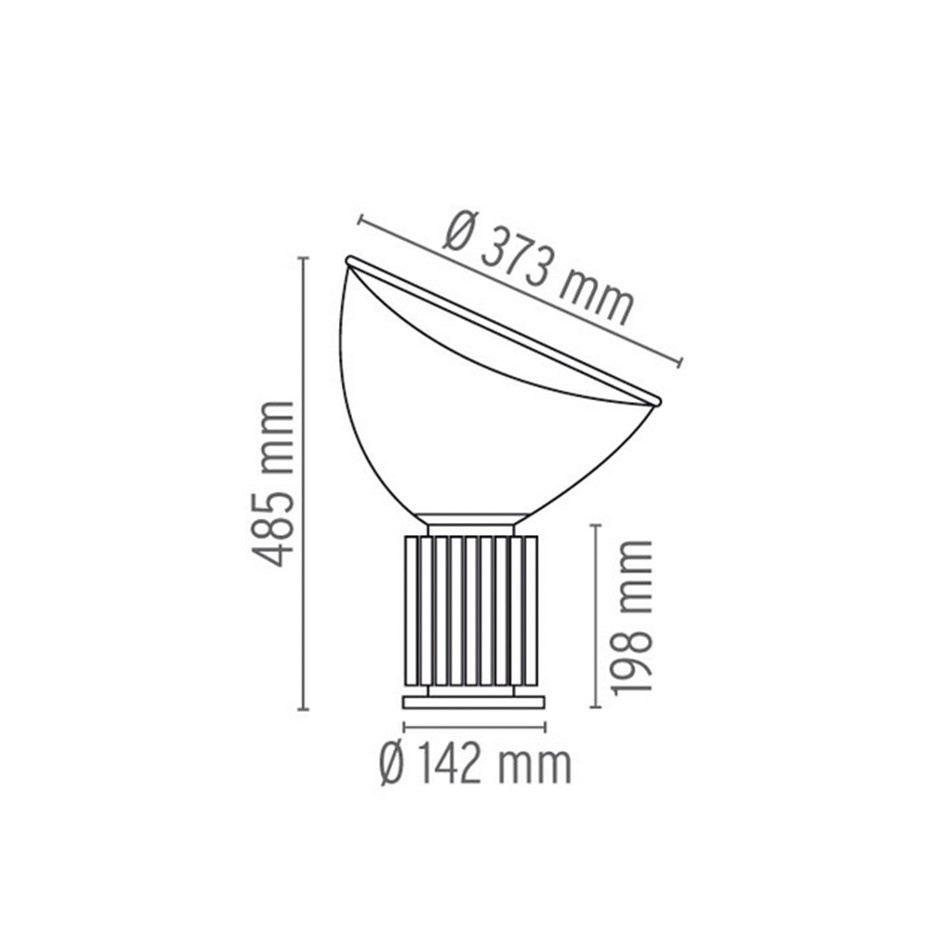 Taccia Bordslampa Small Bronze