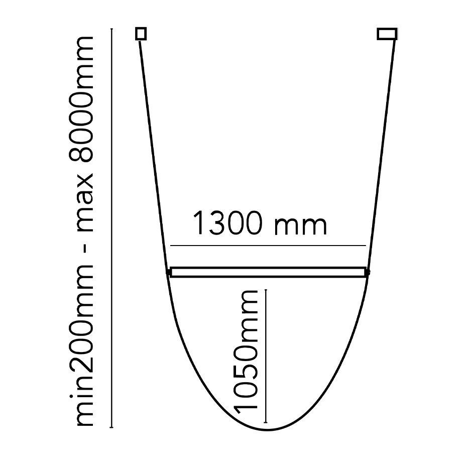 Wireline Pendel Forest Green