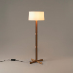 FAD Fija Golvlampa Natural Oak/White Linen FAD Fija Golvlampa Natural Oak/White Linen