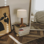 FAD Bordslampa Natural Oak/White Parchment FAD Bordslampa Natural Oak/White Parchment