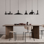 Collect Lampskärm Cone Black Brass Collect Lampskärm Cone Black Brass