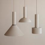 Collect Lampskrm Cone Cashmere