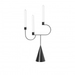 Avant Candelabra Black Avant Candelabra Black