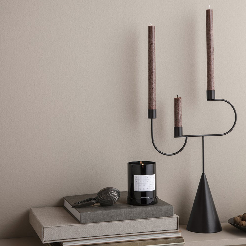 Avant Candelabra Black