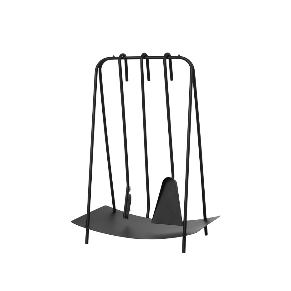Port Fireplace Tools Black