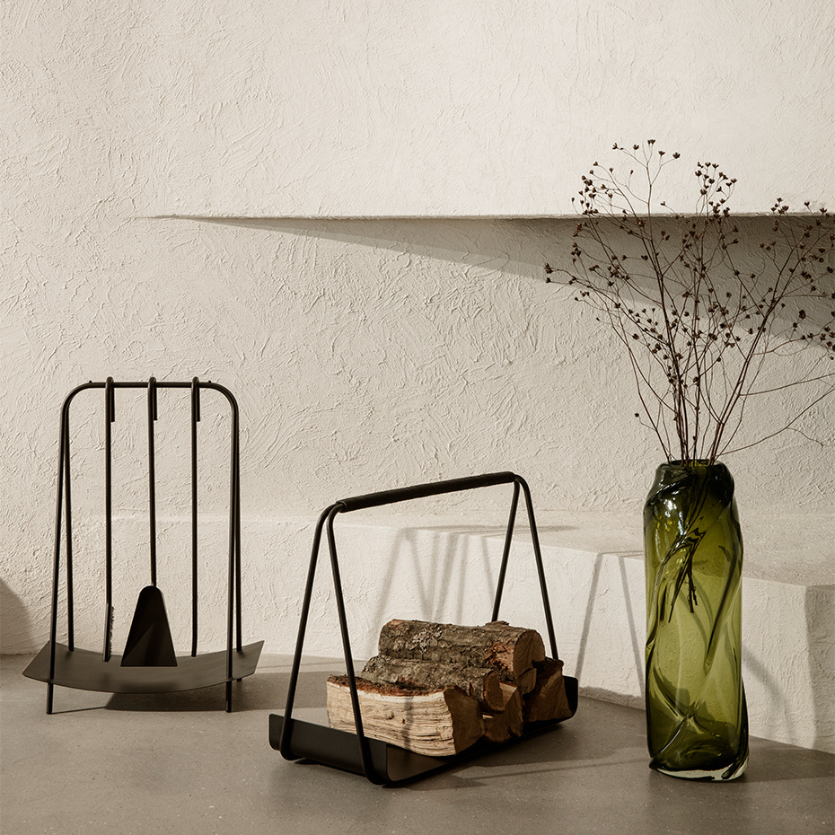 Port Fireplace Tools Black