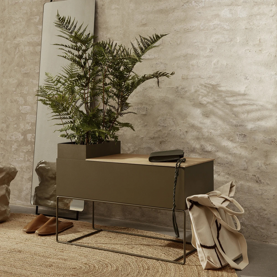 Plant Box Large Black