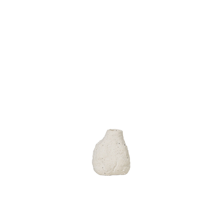 Vulca Mini Vase Off-White Stone