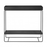 Plant Box Two-Tier Black Plant Box Two-Tier Black