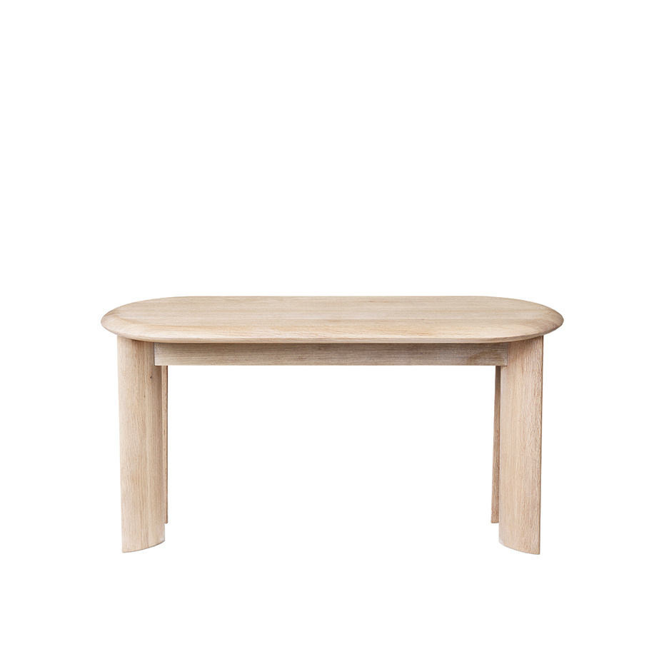 Bevel Bench White Oiled Oak