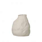 Vulca Vase Large Off-White Stone