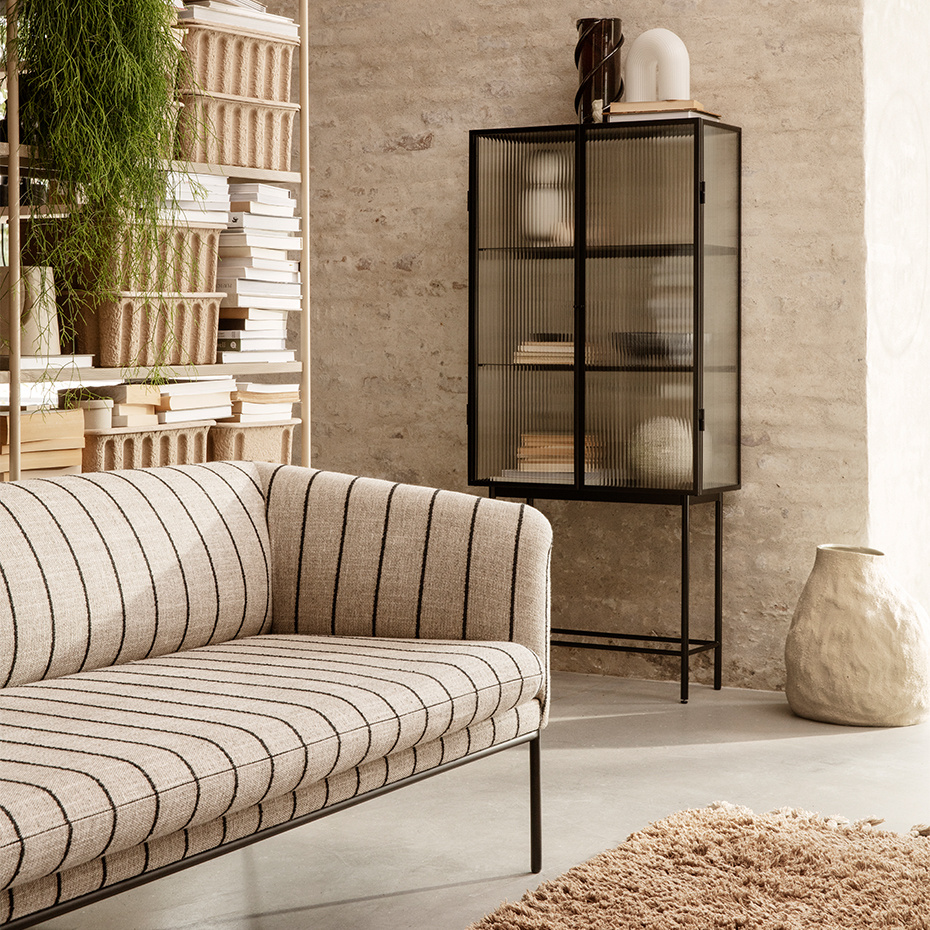 Vulca Vase Large Off-White Stone