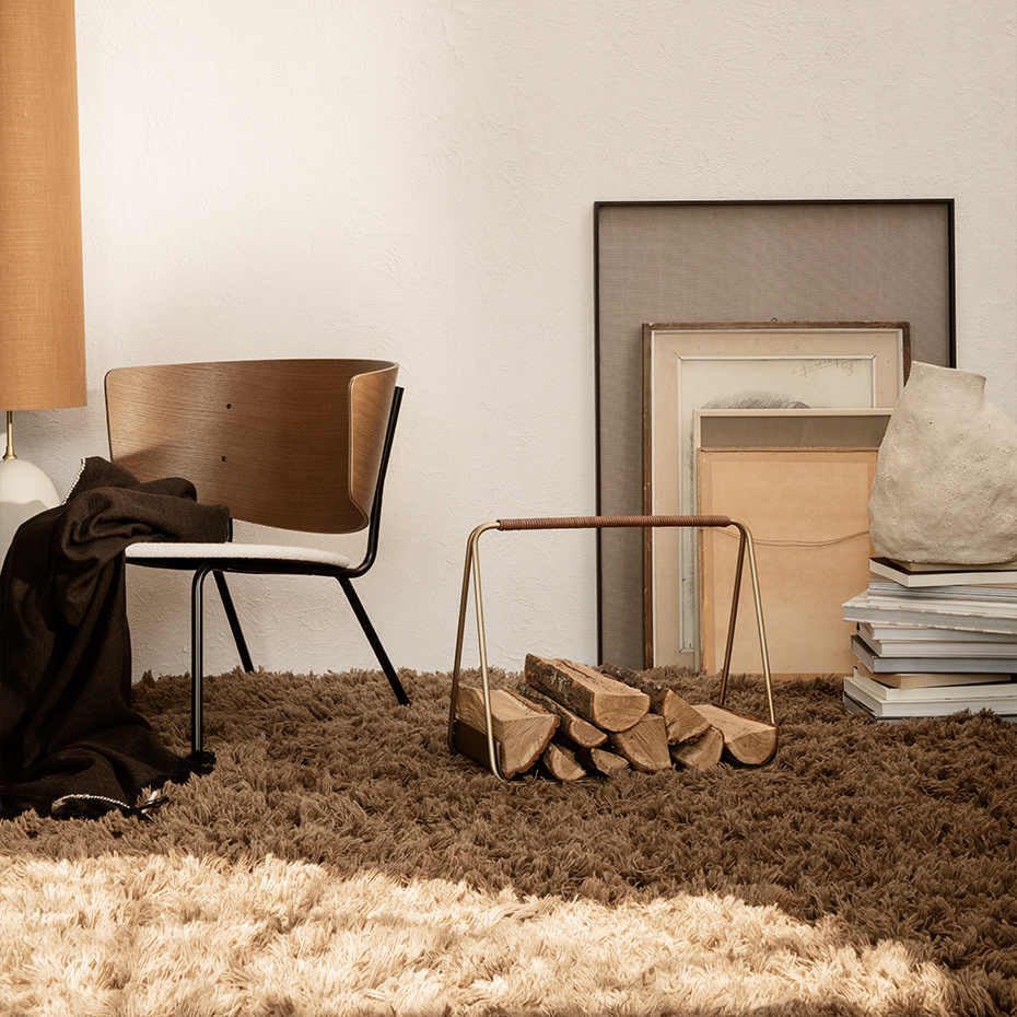 Vulca Vase Large Off-White Stone