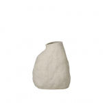 Vulca Vase Medium Off-White Stone