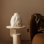 Vulca Vase Medium Off-White Stone Vulca Vase Medium Off-White Stone