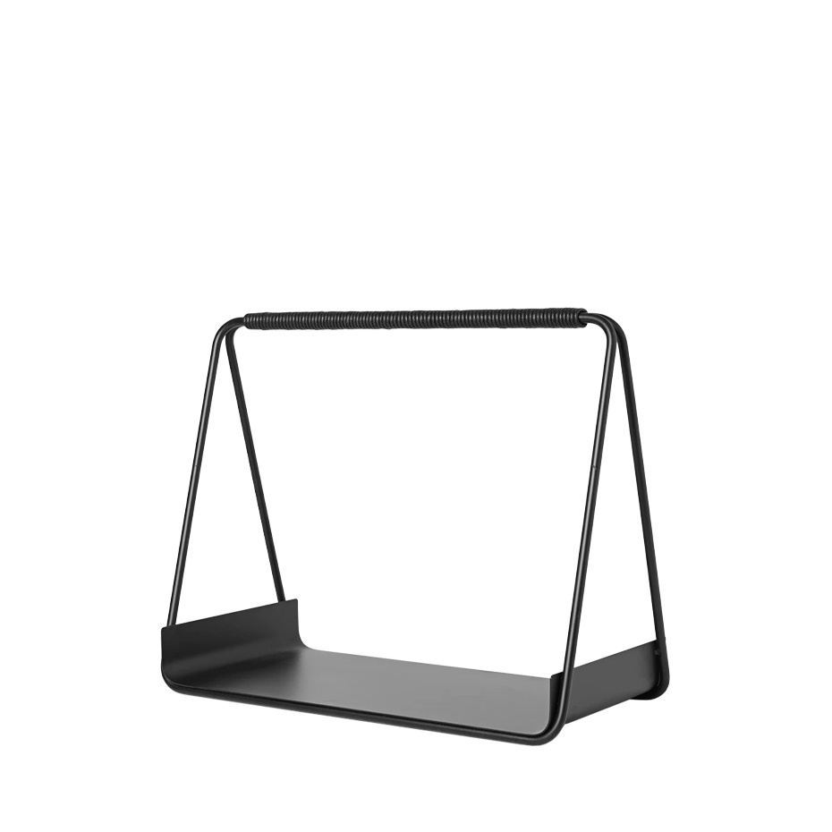 Port Wood Basket Black