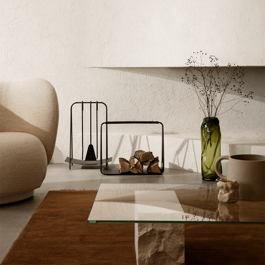 Port Wood Basket Black