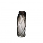 Water Swirl Vase Tall Smoked Grey Water Swirl Vase Tall Smoked Grey