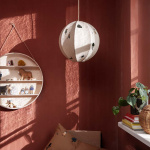 The Park Lampskärm Ø35cm Embroidered Textile The Park Lampskärm Ø35cm Embroidered Textile