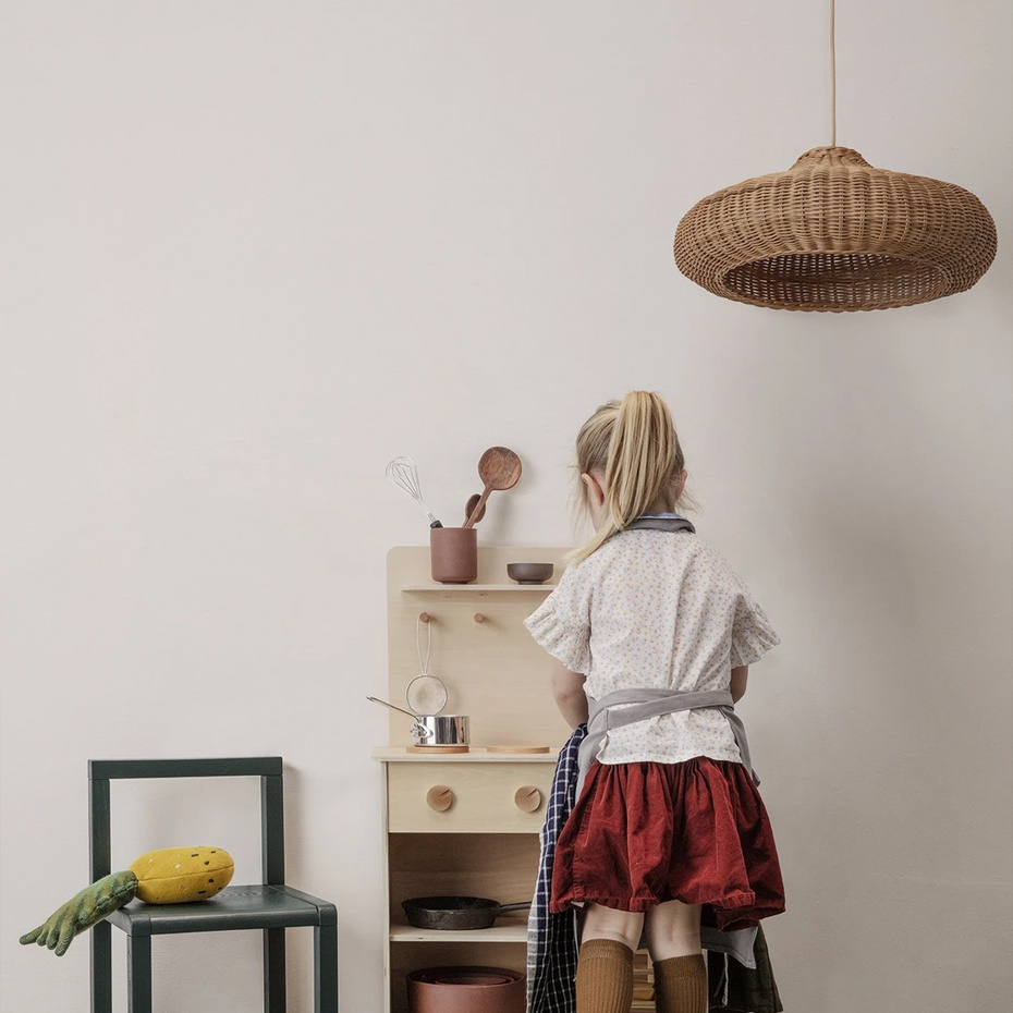 Braided Disc Lampskärm Natural