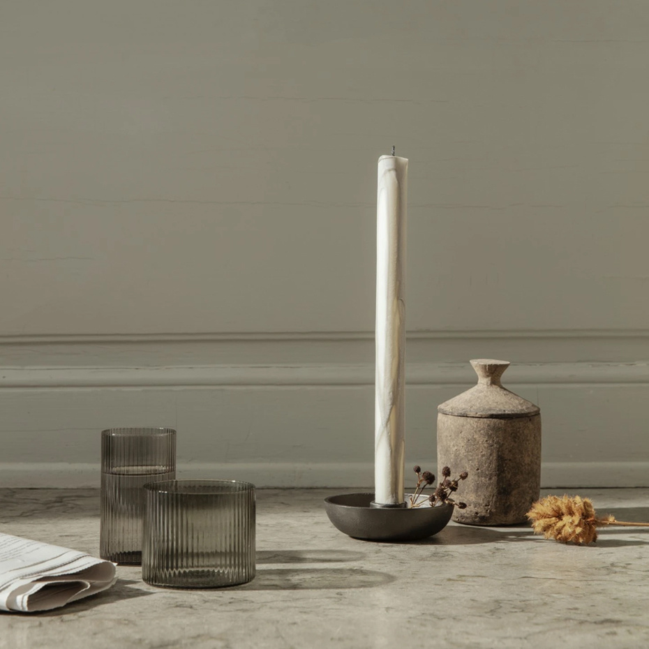 Dryp Candles Warm Grey 2-Pack