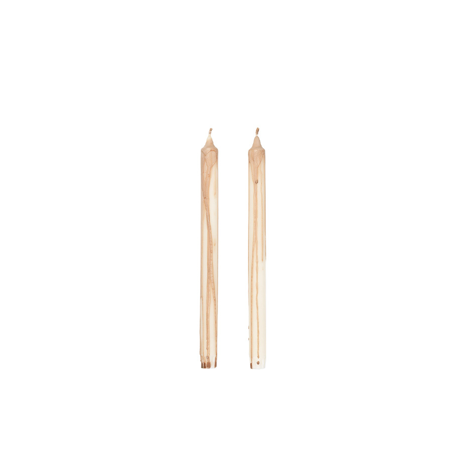 Dryp Candles Beige 2-Pack