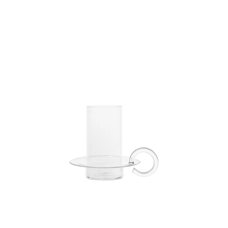 Luce Candle Holder Clear