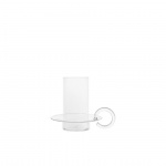 Luce Candle Holder Clear Luce Candle Holder Clear