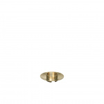 Block Candle Holder Brass Block Candle Holder Brass