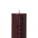 Pure Advent Candle Burgundy
