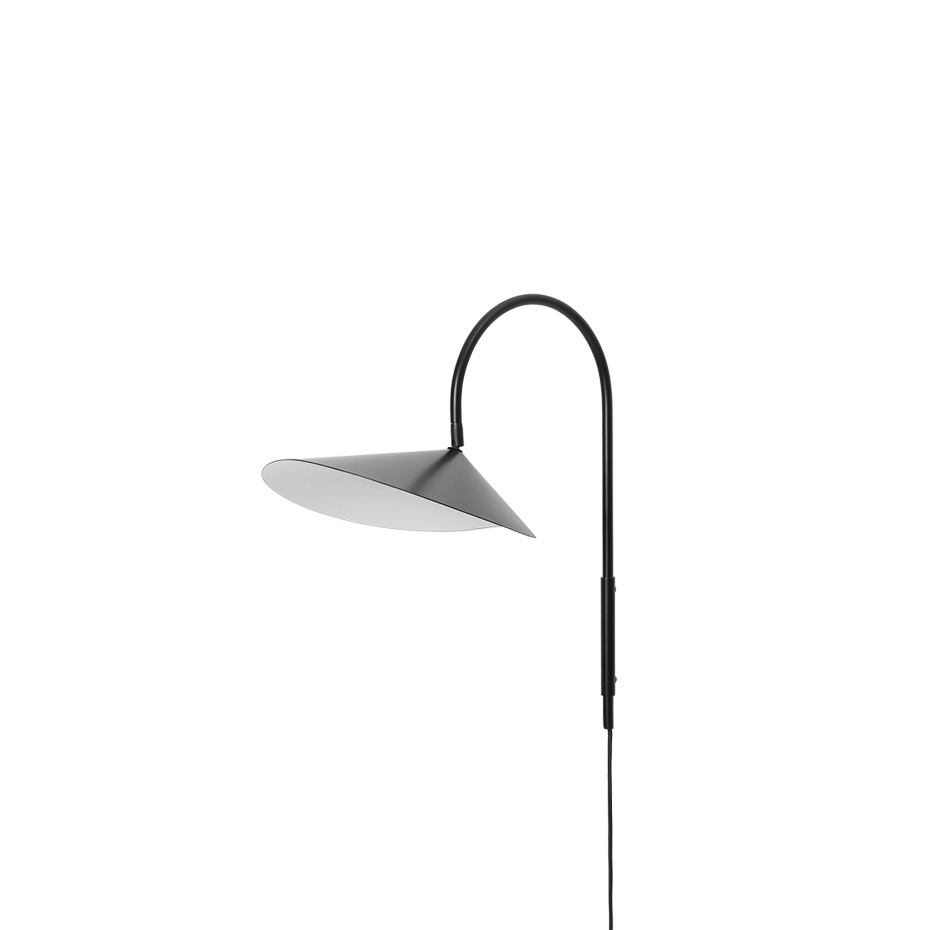 Arum Swivel Vägglampa Black