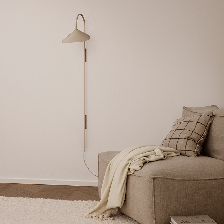 Arum Swivel Vägglampa Tall Cashmere
