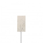 Argilla Rectangular Vägglampa Marble White Argilla Rectangular Vägglampa Marble White