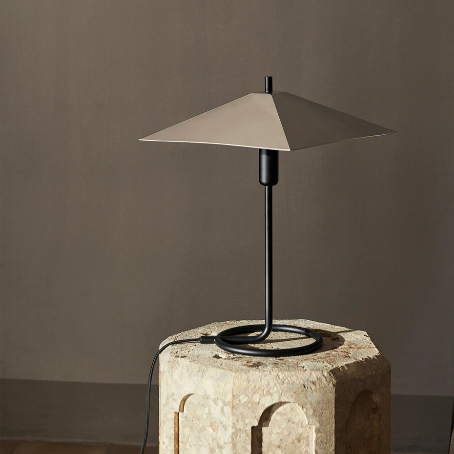 Filo Square Bordslampa Mirror Polished