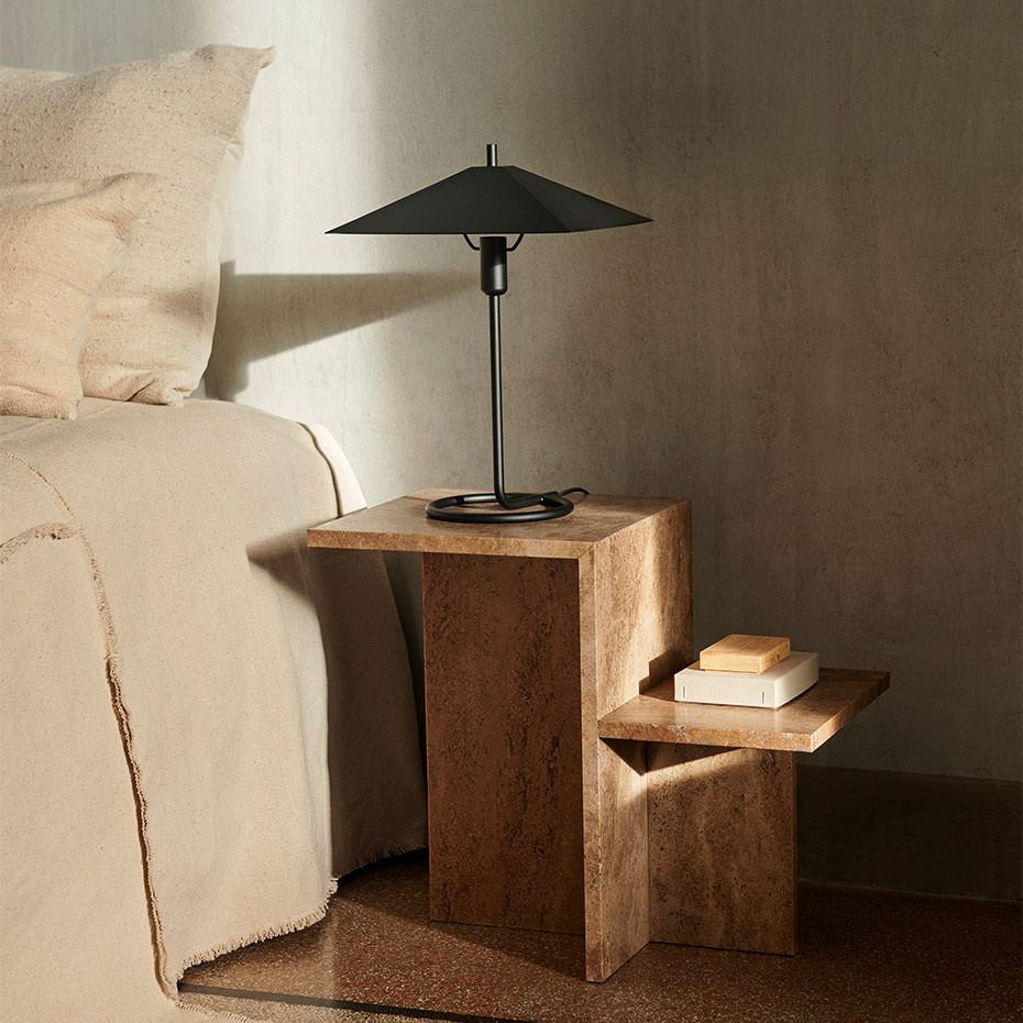 Filo Square Bordslampa Mirror Polished