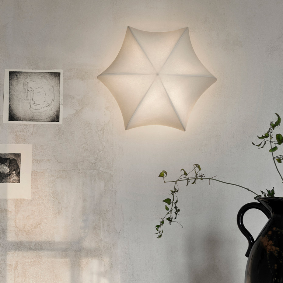 Poem Taklampa/Vägglampa Ø36cm White