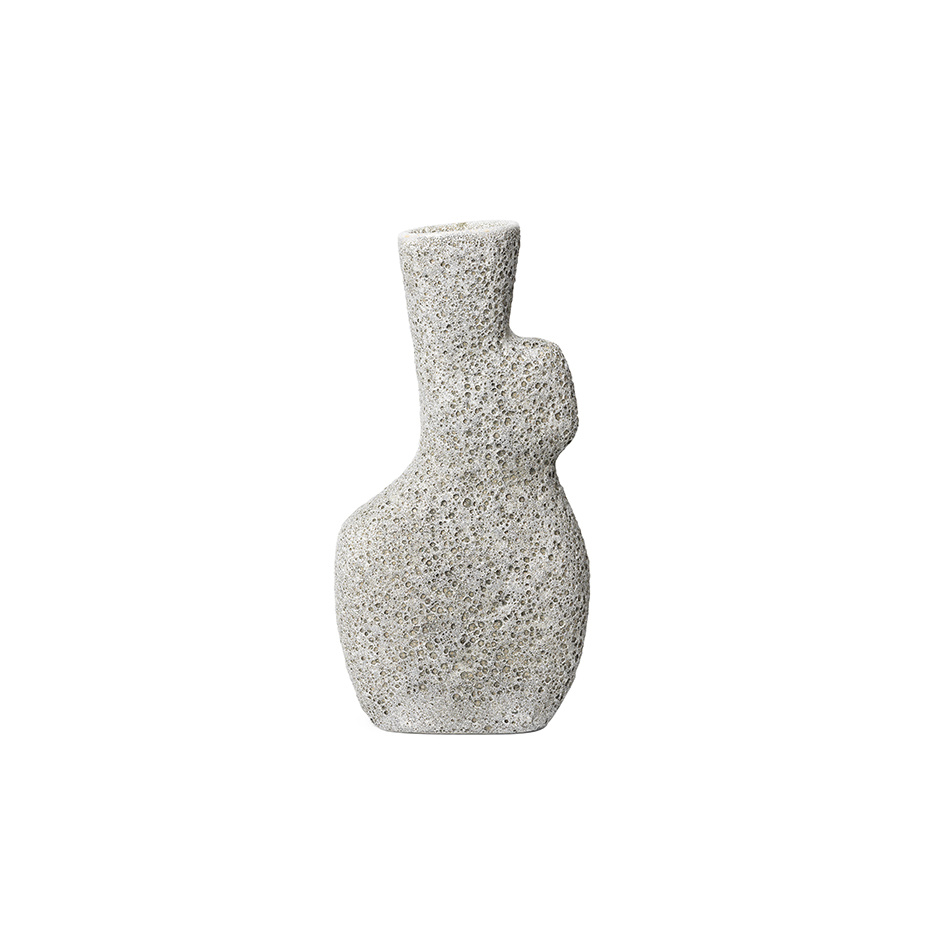Yara Vase Large Grey Pumice